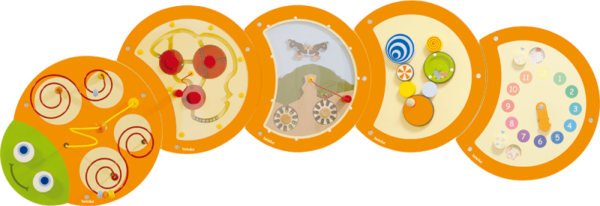 Wandspielobjekt Raupe „Waage“ – Bild 3