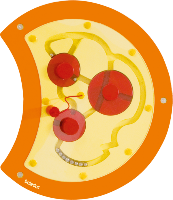 Wandspielobjekt Raupe „Drehlabyrinth“