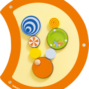Wandspielobjekt Raupe „Kreisel“