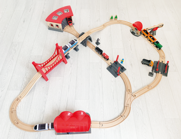 XXL Eisenbahn Set, Gruppen-Set – Bild 3