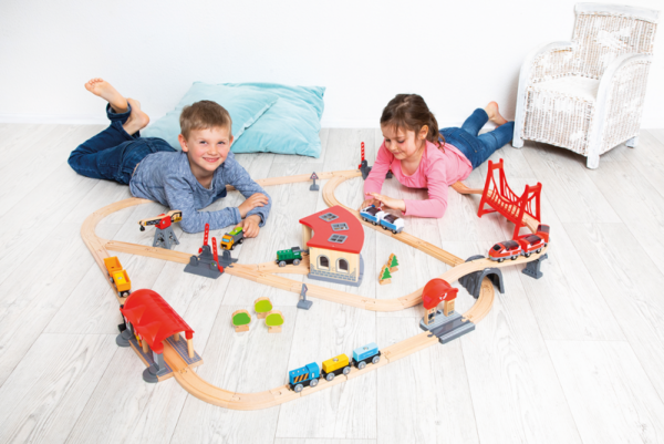 XXL Eisenbahn Set, Gruppen-Set – Bild 5