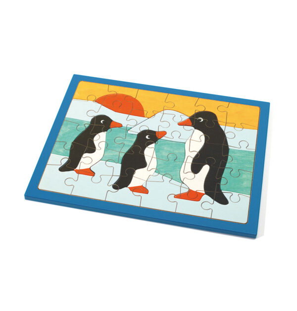 Holz Puzzle - Pinguin