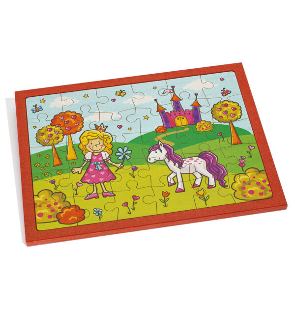 Holz Puzzle - Prinzessin