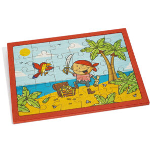 Holz Puzzle - Schatzinsel