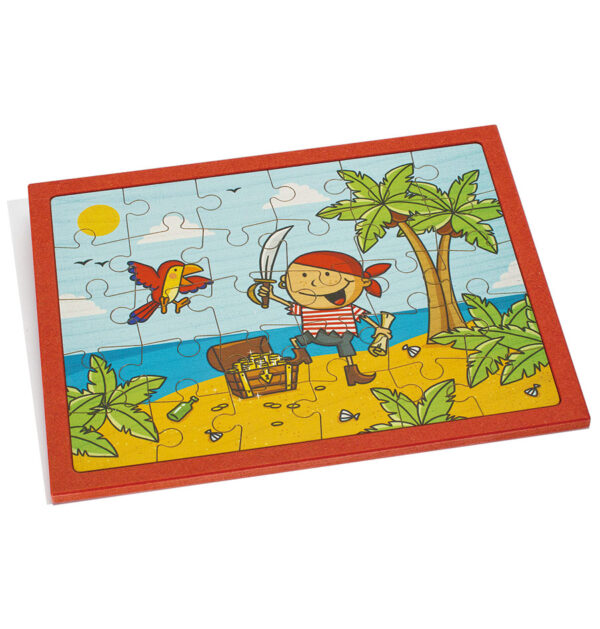 Holz Puzzle - Schatzinsel
