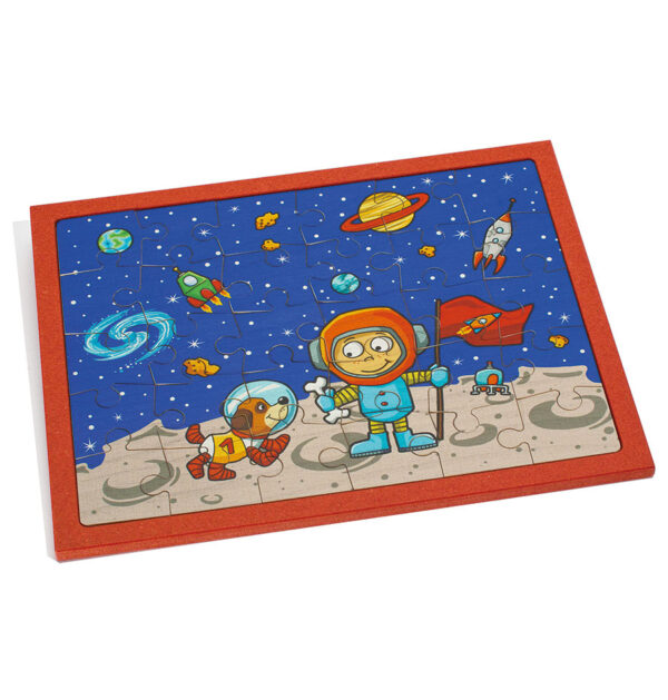 Holz Puzzle - Weltall