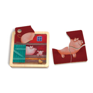 Minipuzzle – Schwein
