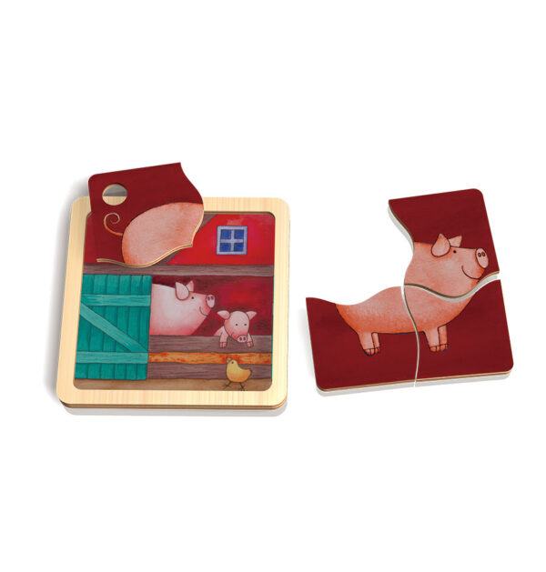 Minipuzzle – Schwein