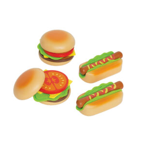 Hamburger und Hotdogs