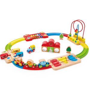 Regenbogen Puzzle Eisenbahn