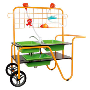 Mobiler Sand- und Wasserspieltisch