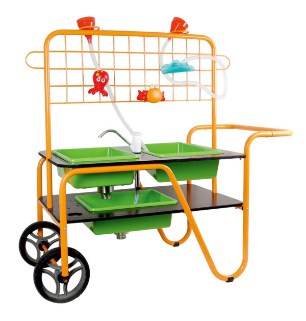 Mobiler Sand- und Wasserspieltisch