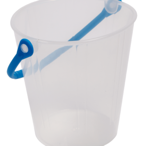 Eimer, transparent