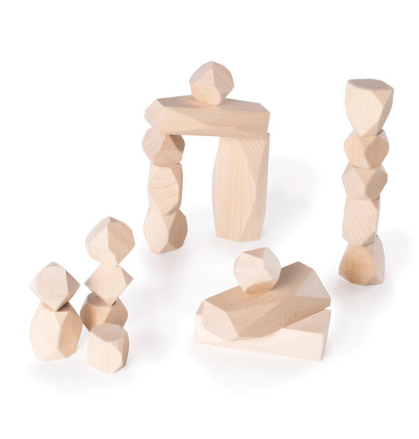 Natur Holzbausteine