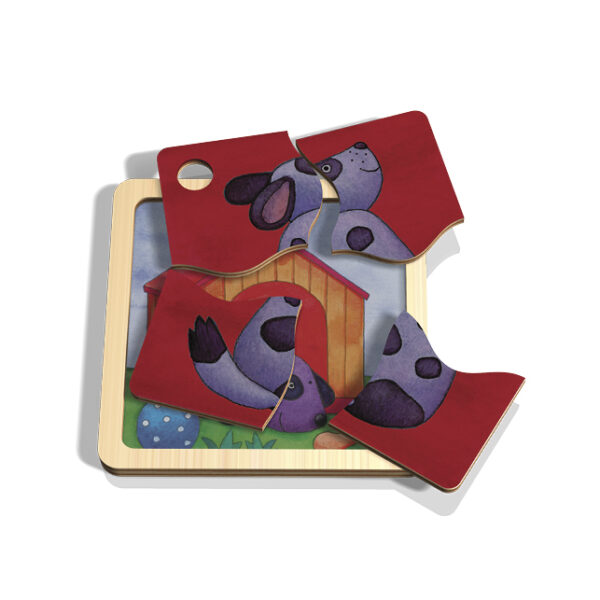 Minipuzzle – Hund – Bild 2