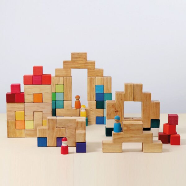 Holzspiel - Treppenbaukasten