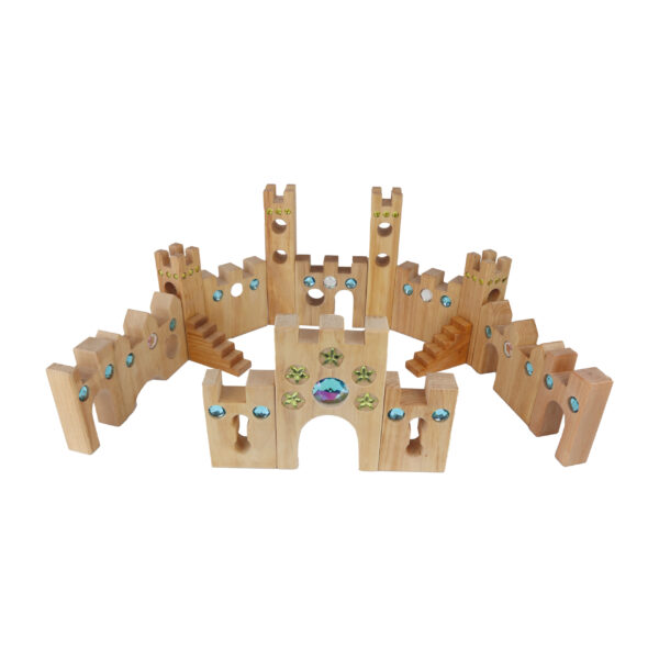 Holzspiel - Glitzermärchenschloss