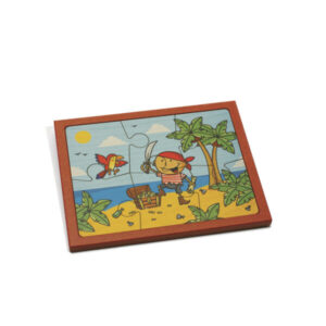 Holzpuzzle Pirat