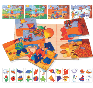 Lotto Puzzle "4 Jahreszeiten"