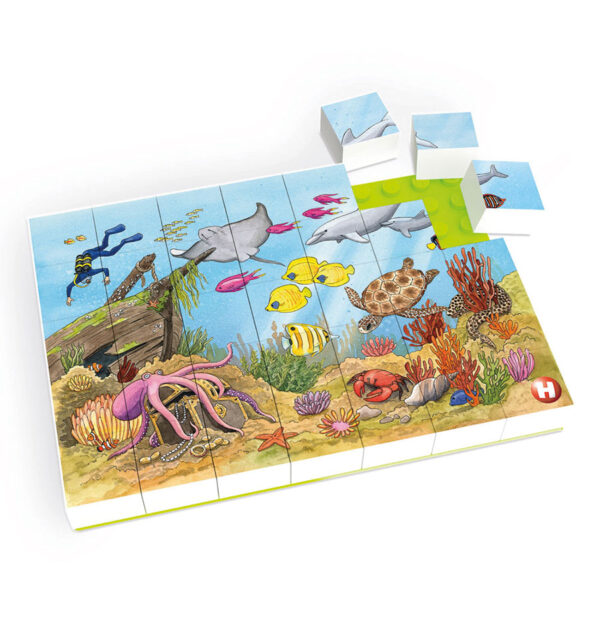 Bausteine Puzzle - 7er Set – Bild 3
