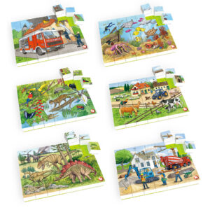 Bausteine Puzzle - 7er Set