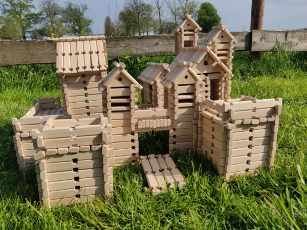 Mega Holzbauklötze  -  XXL Kiga - Set