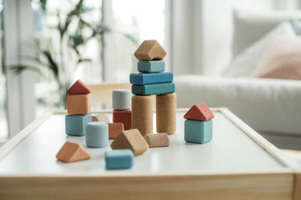Korks - Bunte Steine und Formen 120 tlg – Bild 2